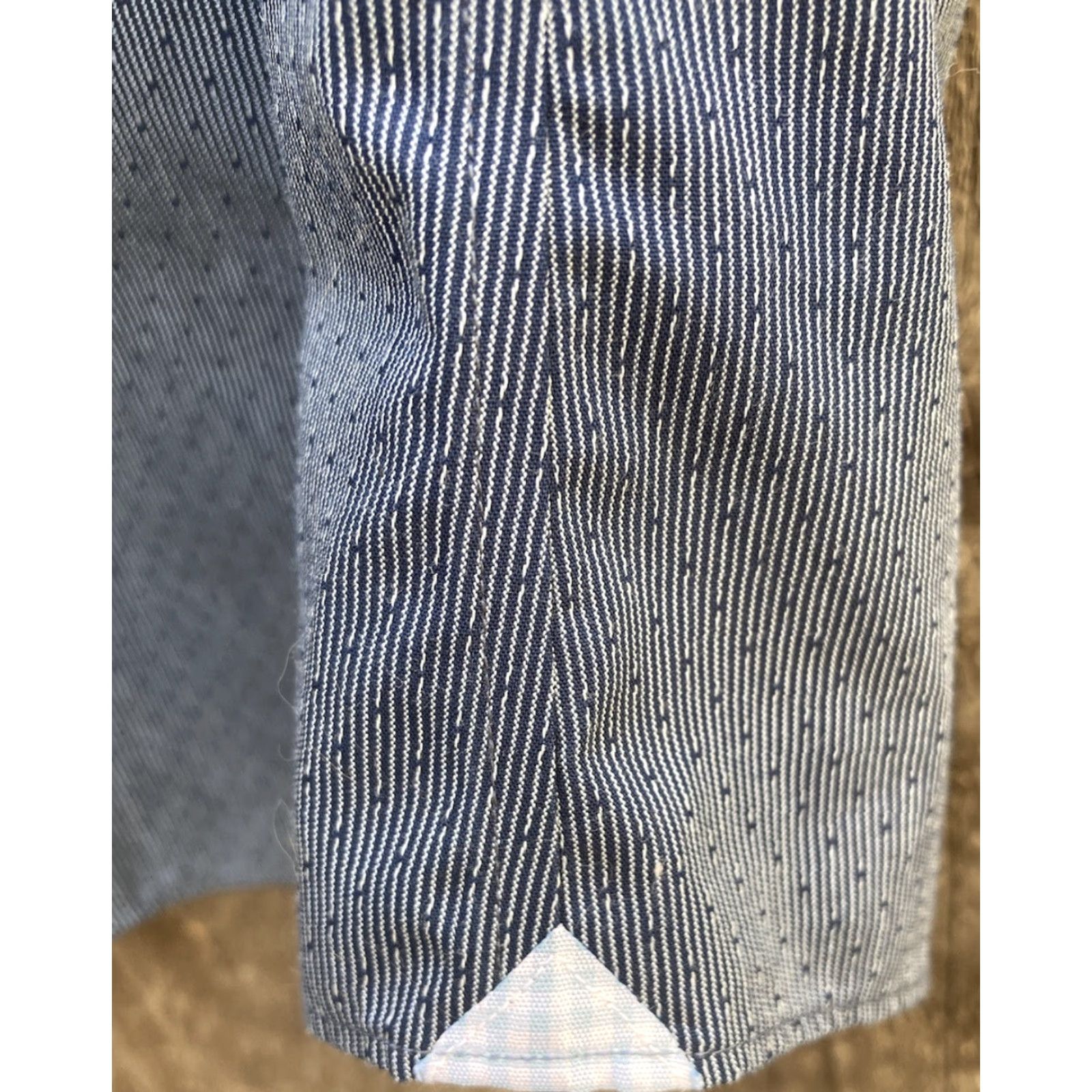 Banana Republic Banana Republic Button-Down Shirt Blue LS Button-Up Men’s L 16 Grant Fit Cotton Size US L / EU 52-54 / 3 - 5 Thumbnail