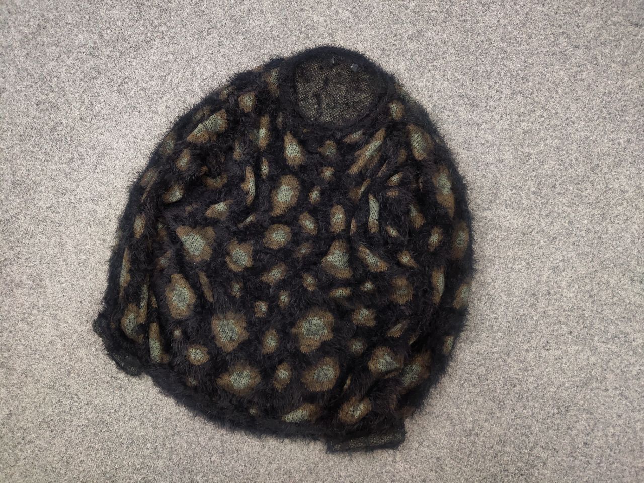 If Six Was Nine Vintage leopard Mohair Style Black Sweater Y2K hysteric Size US S / EU 44-46 / 1 - 4 Thumbnail