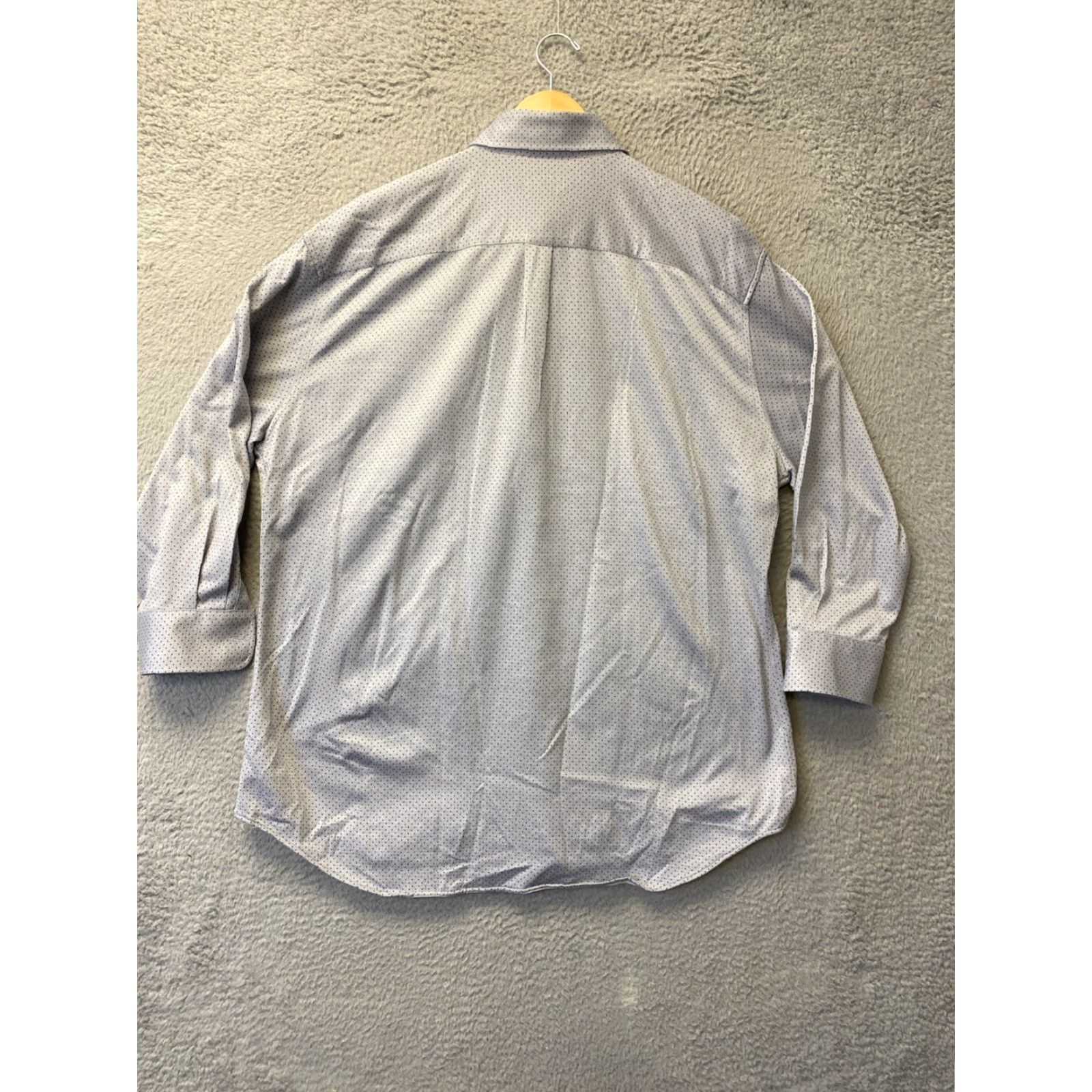 Peter Millar PETER MILLAR Comfort Stretch Long Sleeve Button Down Shirt XL Gray Geometric Mens Size US XL / EU 56 / 4 - 7 Thumbnail