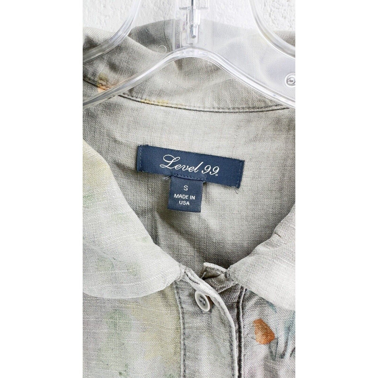 Anthropologie Anthropologie Level 99 light Green Floral romper Jumpsuit S Size 27" / US 4 / IT 40 - 5 Thumbnail