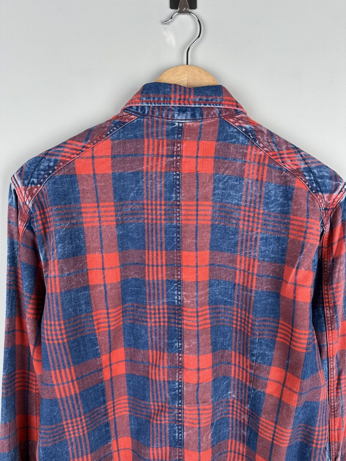 G-Star G-star Raw Landoh Flannel Shirt Long Sleeve Button Up Size US M / EU 48-50 / 2 - 7 Thumbnail
