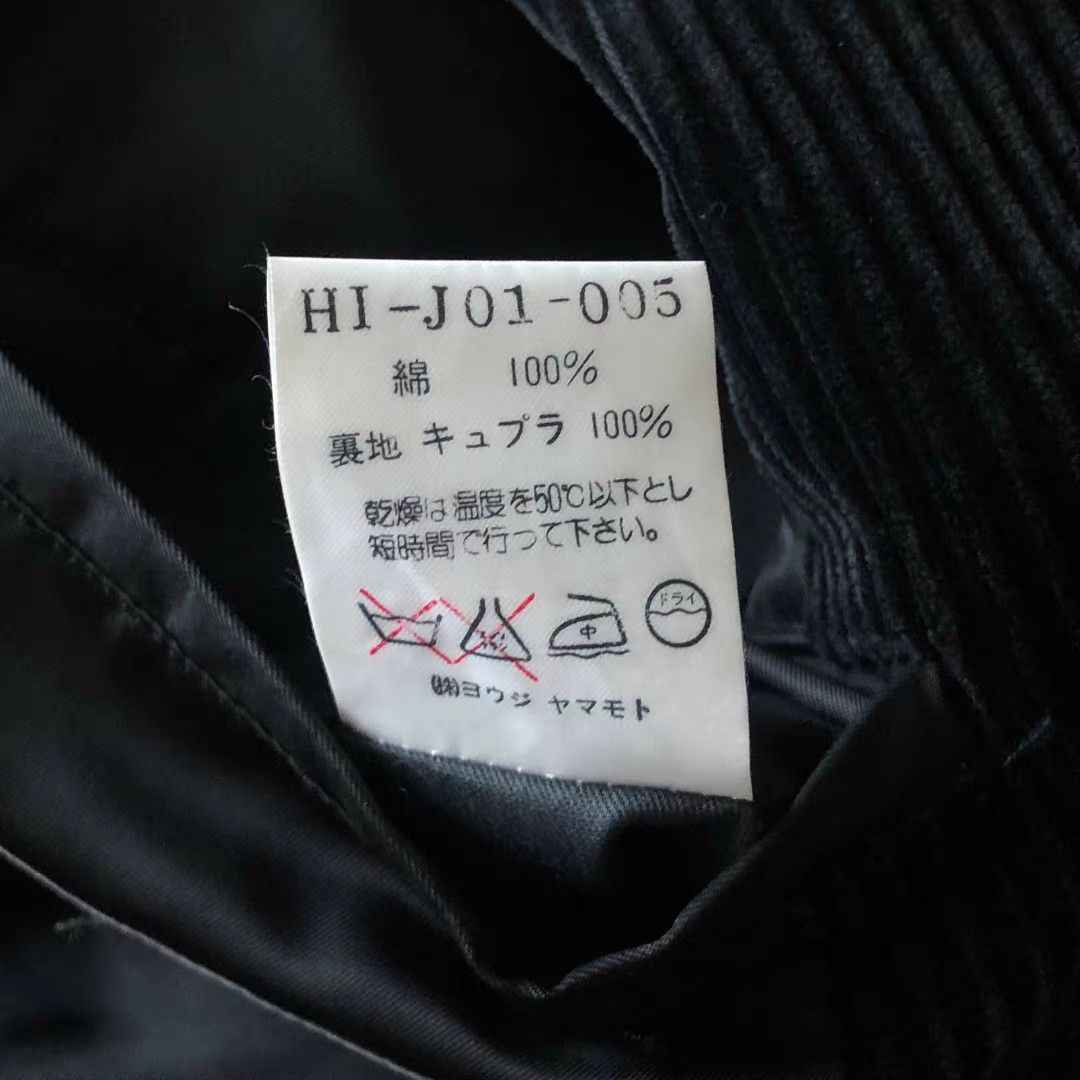 Yohji Yamamoto Yohji Yamamoto 97aw Wax Figure Corduroy Blazer K4 Size US M / EU 48-50 / 2 - 5 Thumbnail