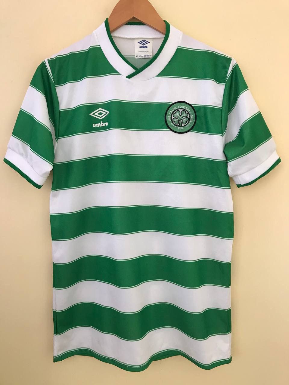 Vintage Celtic FC 1986 1987 Umbro home football shirt soccer jersey ...
