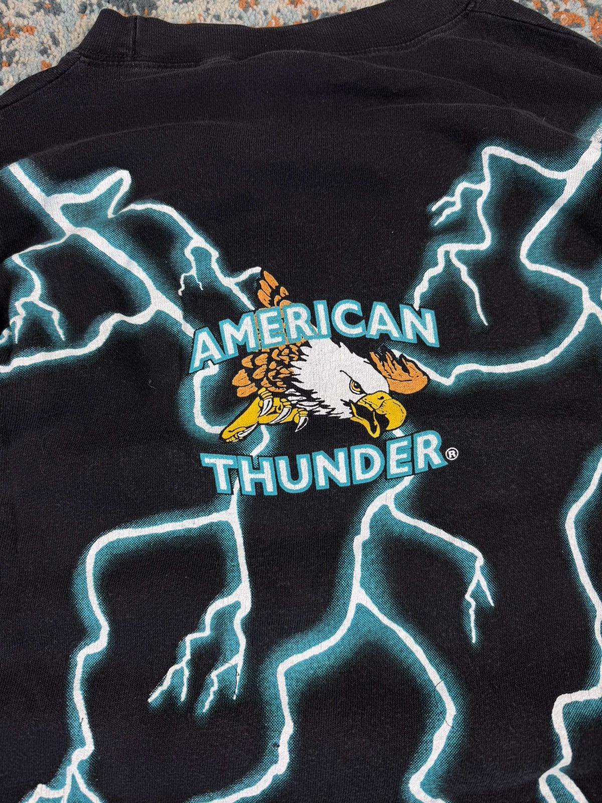 Vintage Vintage 90s American Thunder Cherokee tribe all over print Size US XL / EU 56 / 4 - 8 Thumbnail