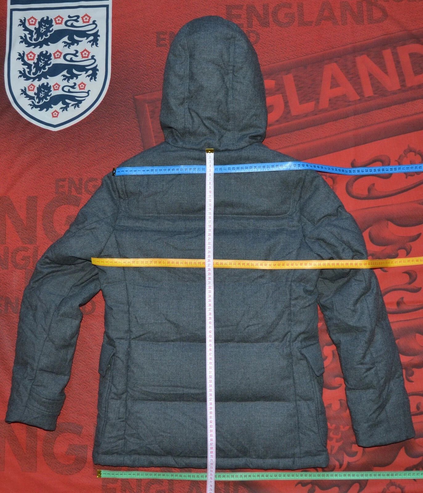 Other MARINA YACHTING MAN GREY QUILTED DOWN PADDED JACKET SIZE 48 Size US M / EU 48-50 / 2 - 23 Thumbnail
