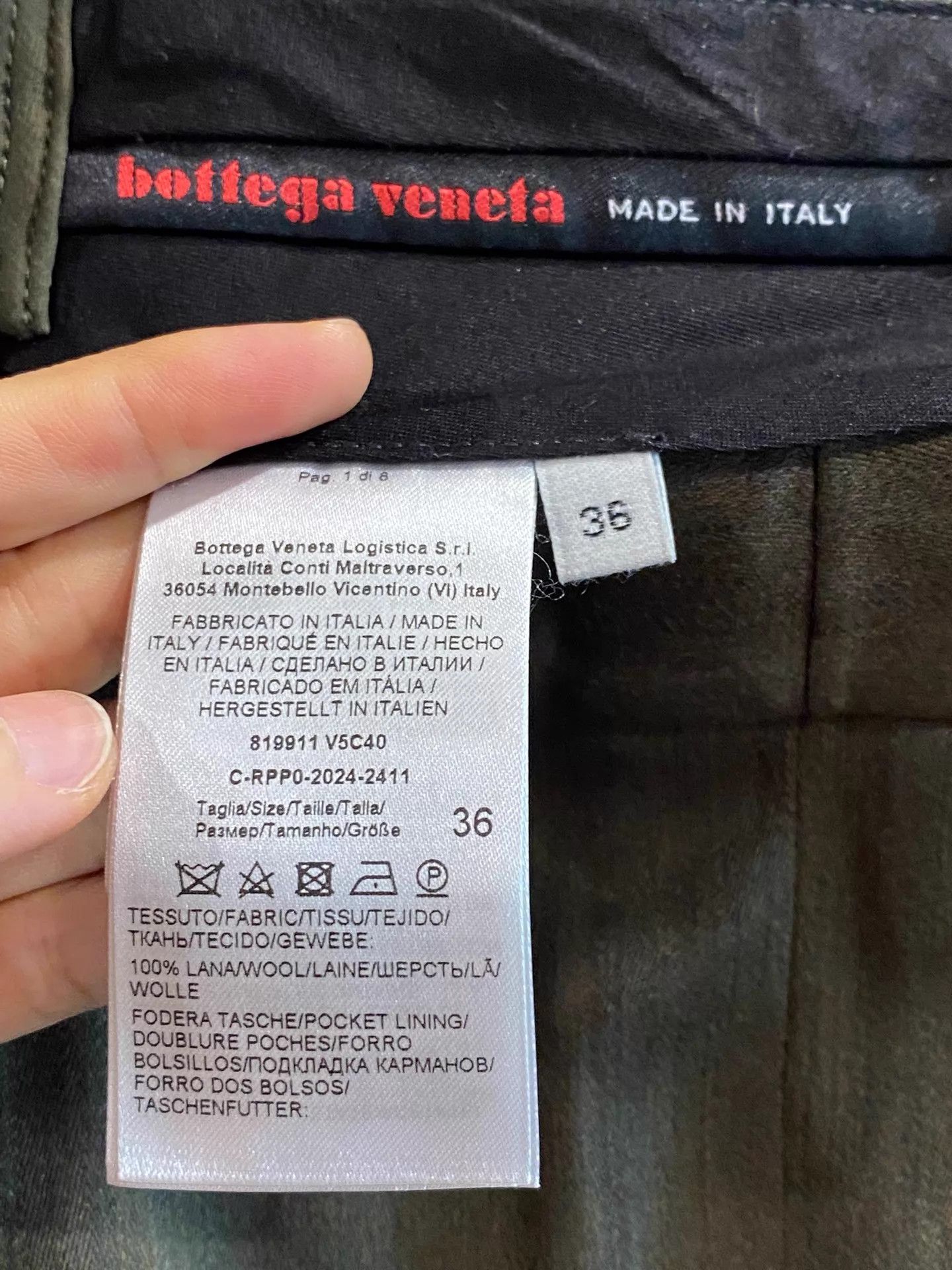 Bottega Veneta BOTTEGA VENETA Celebrity Skirt-Pants Hybrid Women's 36 Size 25" / US 0 / IT 36 - 3 Thumbnail