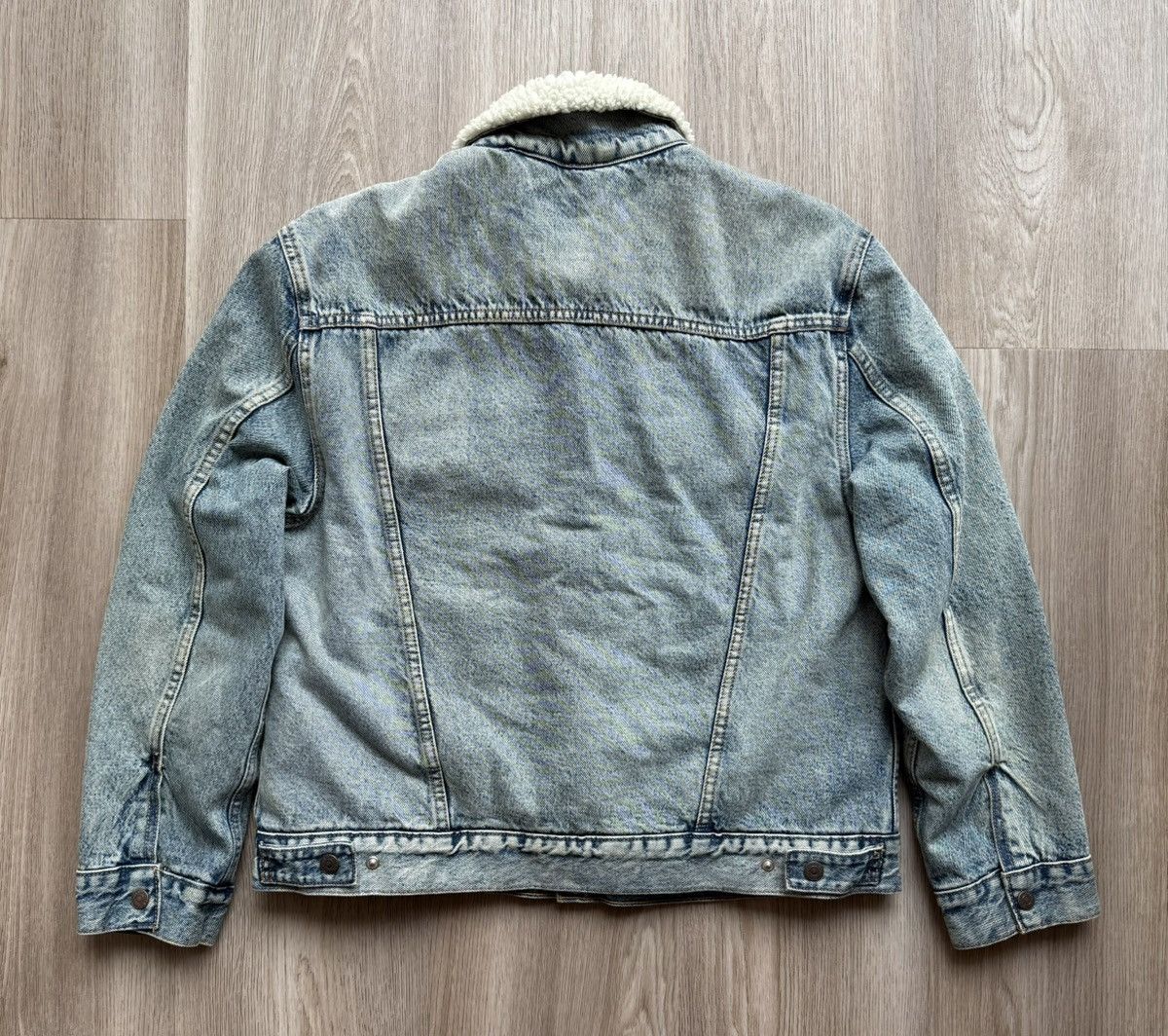 Levi's Vintage Levis Sherpa Denim Jacket Size M / US 6-8 / IT 42-44 - 10 Thumbnail