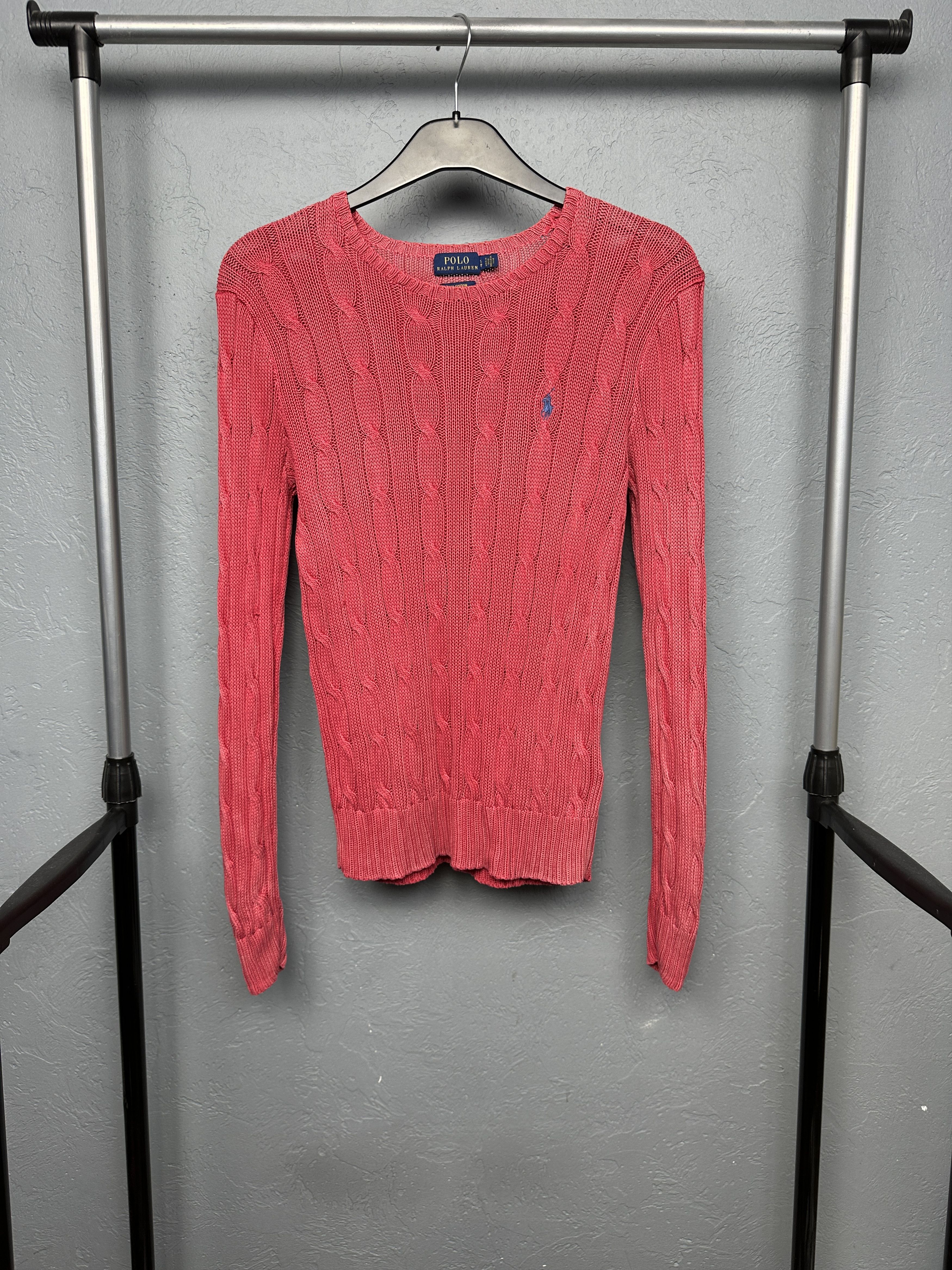 Polo Ralph Lauren Polo Ralph Lauren Vintage Womens Cable Knit Sweater Size S / US 4 / IT 40 - 1 Thumbnail