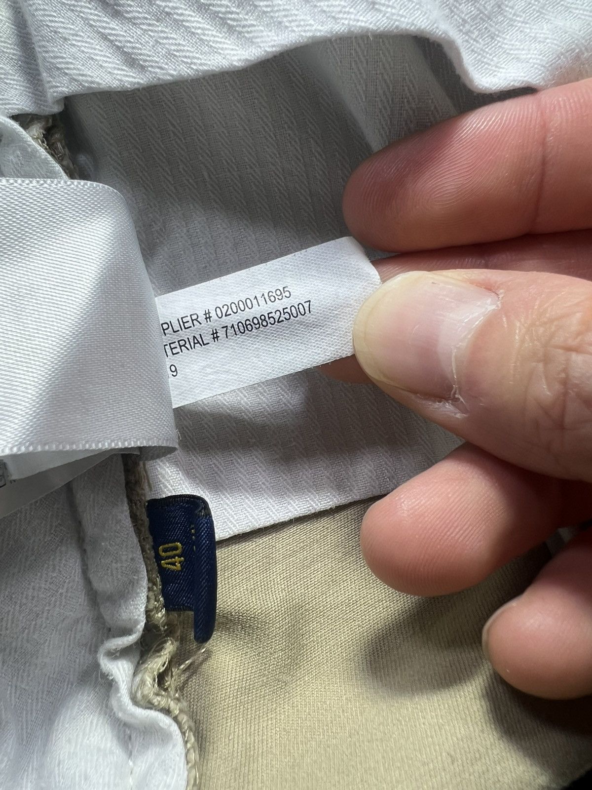 Polo Ralph Lauren Polo Ralph Lauren Men's Sz 40 Chino 9" Stretch Classic Fit Size US 40 / EU 56 - 9 Thumbnail