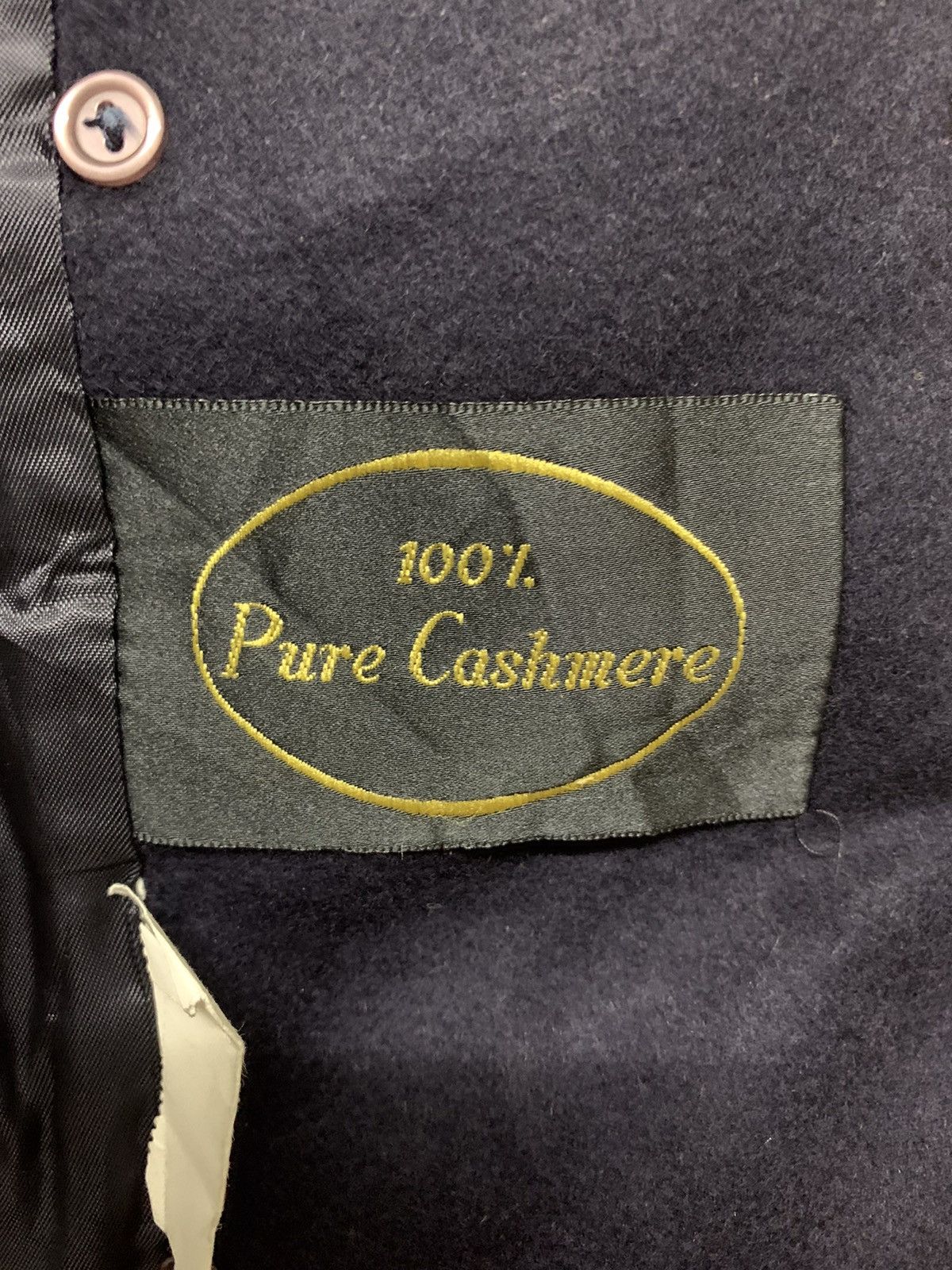 Vintage ADMYSA Double Breasted Pure Cashmere Long Coat Size US L / EU 52-54 / 3 - 16 Thumbnail
