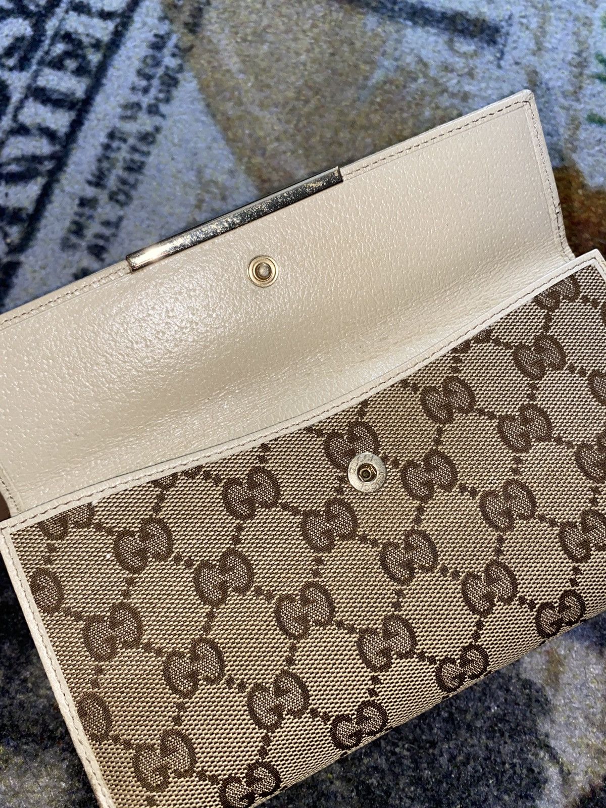 Gucci Gucci GG Canvas Continental Long Wallet Size ONE SIZE - 12 Thumbnail