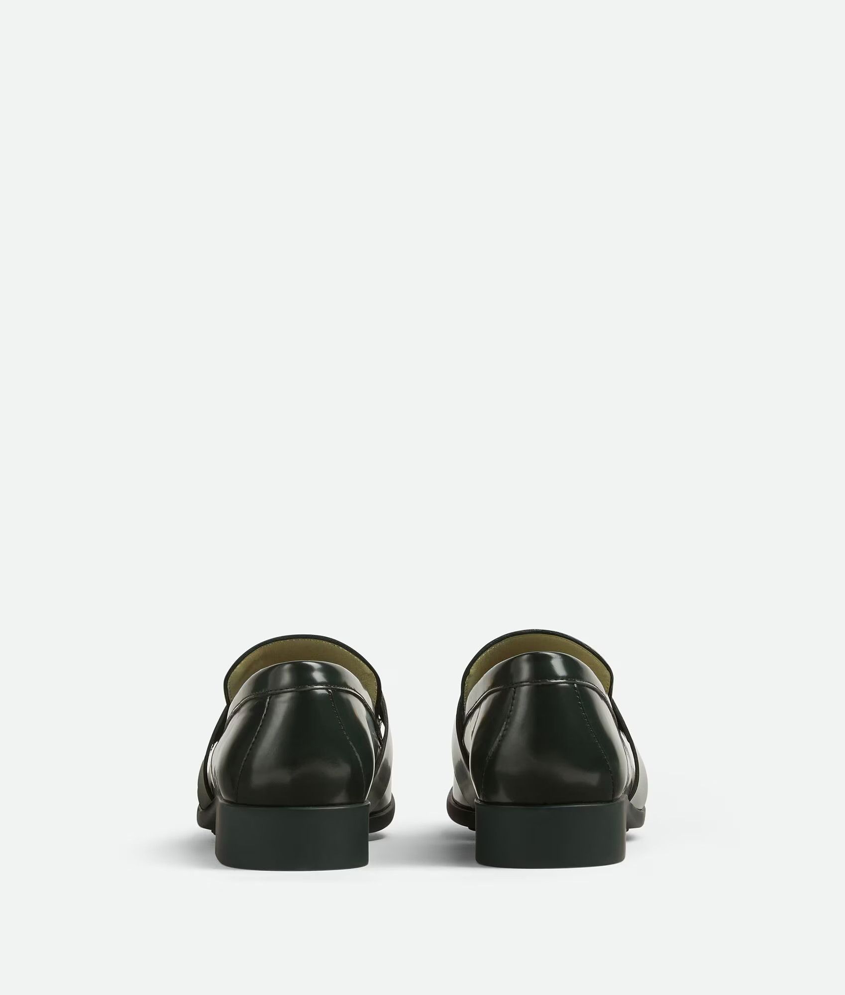 Bottega Veneta o1w1db11124 Monsieur Loafers in Dark Green Size US 8 / EU 41 - 3 Thumbnail