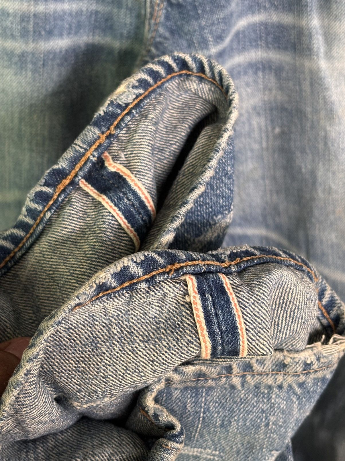 Hysteric Glamour Hysteric Glamour Distressed Selvedge Size US 32 / EU 48 - 4 Thumbnail