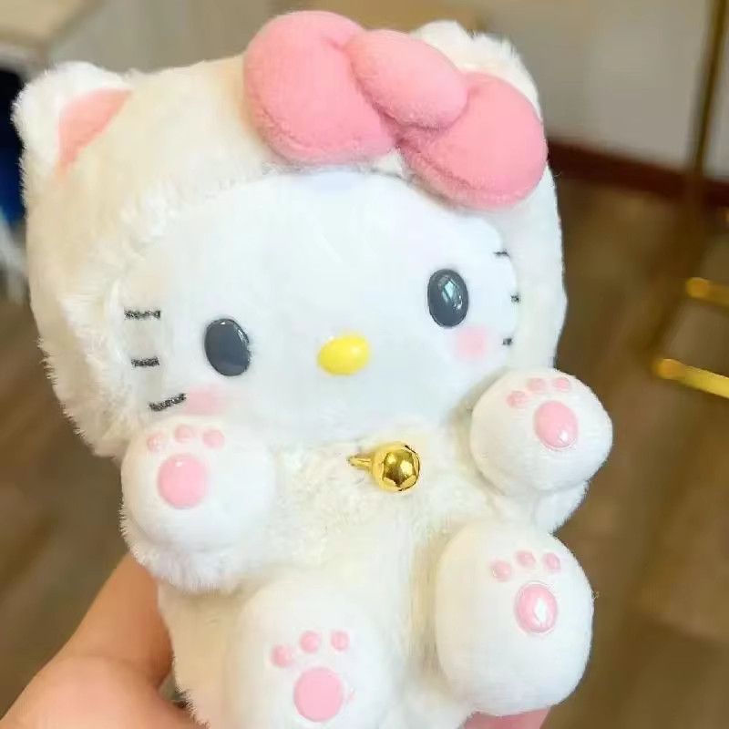 Other 10cm Sanrio Hello Kitty Cartoon Plush Doll Schoolbag Gift Size ONE SIZE - 1 Thumbnail