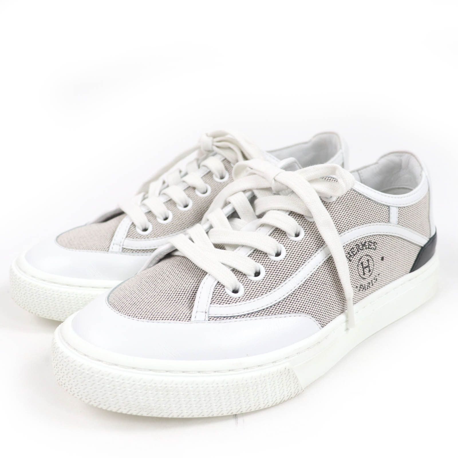 Hermes Hermes Hermes Leather Sneakers Leather Shoes DUTY FREE for USA Size ONE SIZE - 1 Thumbnail