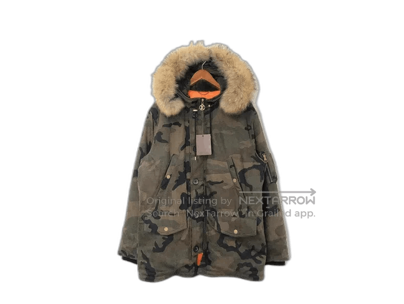 Louis Vuitton Louis Vuitton Supreme Camouflage Fur Jacket. Size US L / EU 52-54 / 3 - 1 Thumbnail