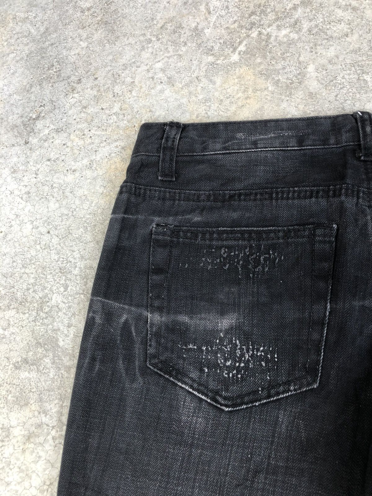 Who Decides War Philsdox Flared Jeans Bootcut Distressed Size US 31 - 18 Thumbnail