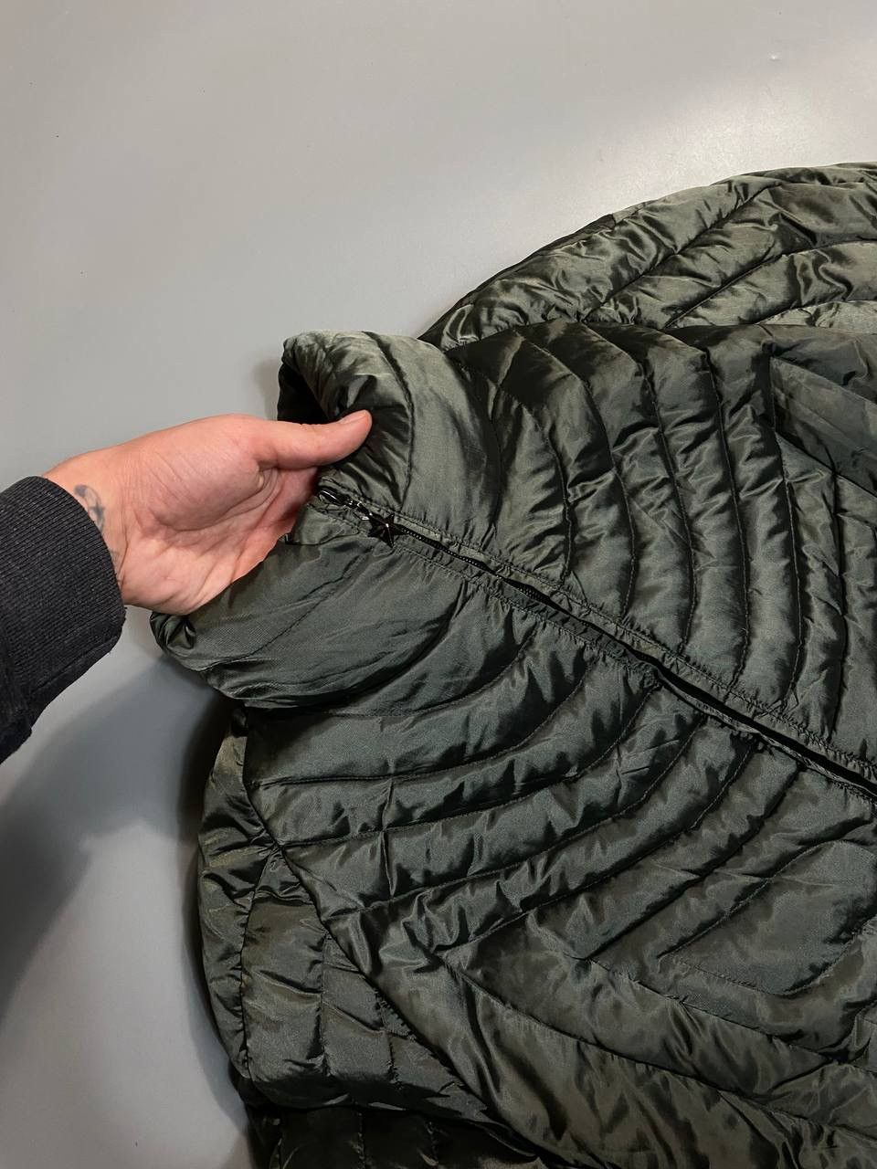 Mugler Thierry Mugler Vntg Panel Seams Shaped Quilting Down Jacket Size M / US 6-8 / IT 42-44 - 5 Thumbnail