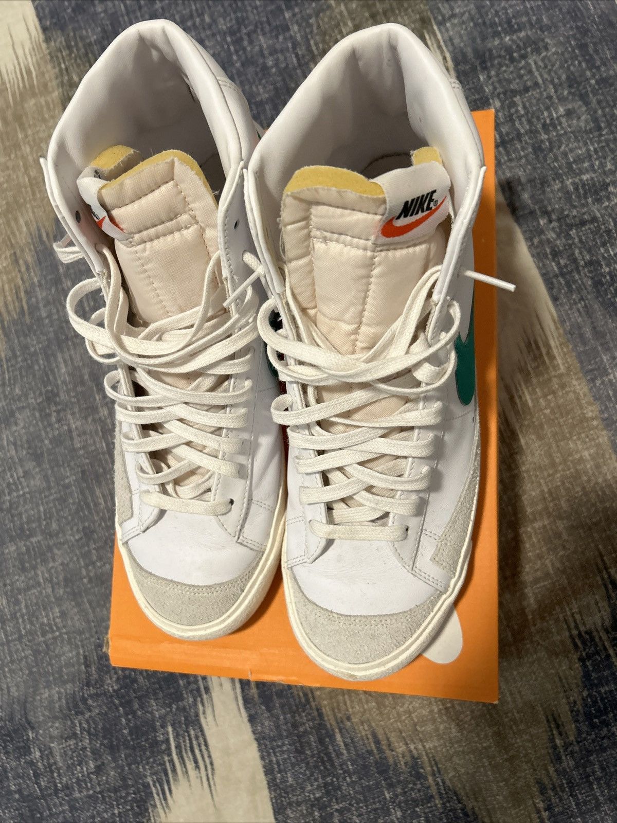Nike Size 10.5 - Nike Blazer '77 Vintage Mid Lucid Green Size US 10.5 / EU 43-44 - 8 Thumbnail