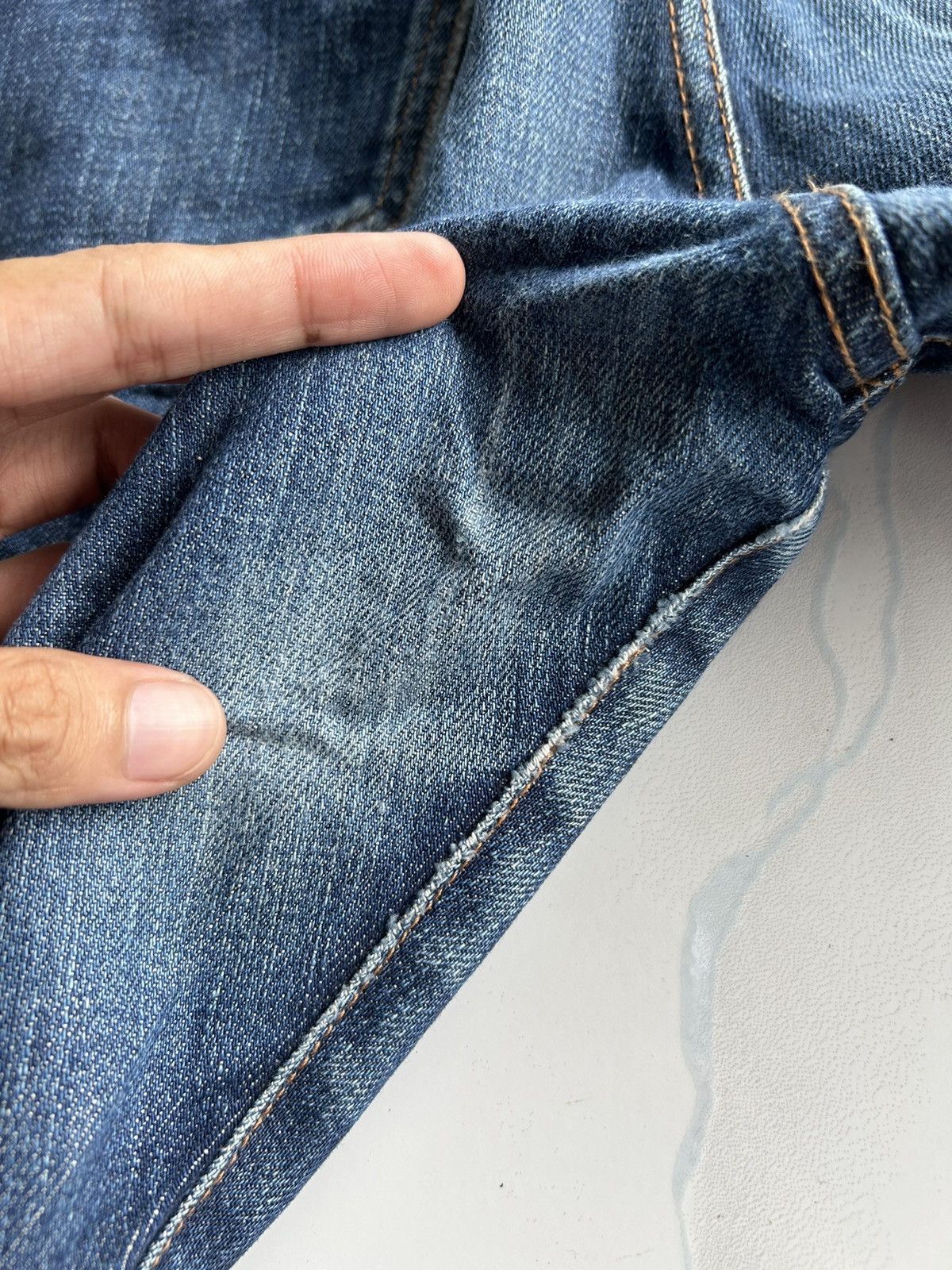Japanese Brand Dessin Untitled Selvedge distressed denim Size US 32 / EU 48 - 10 Thumbnail