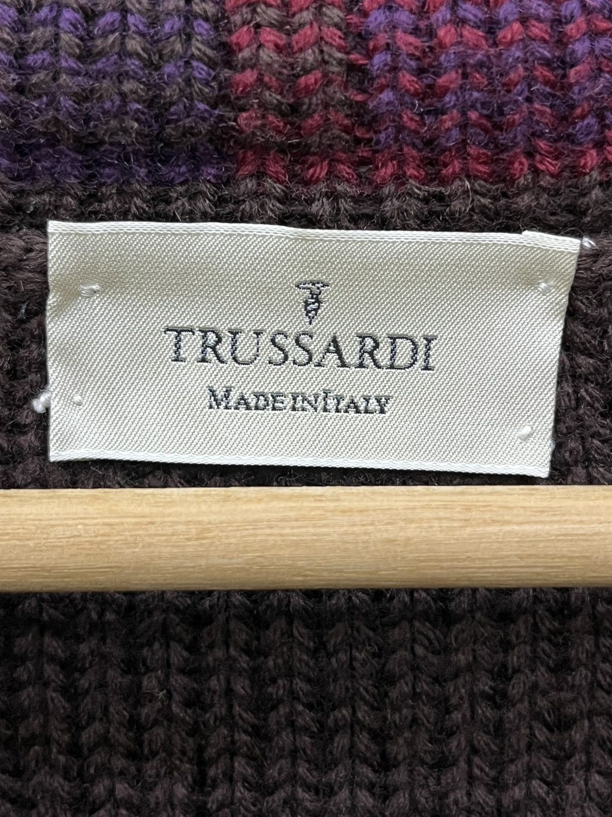 Trussardi 🔥Vintage TRUSSARDI Kachina Knit Sweater Italy Rare🔥 Size US M / EU 48-50 / 2 - 6 Thumbnail