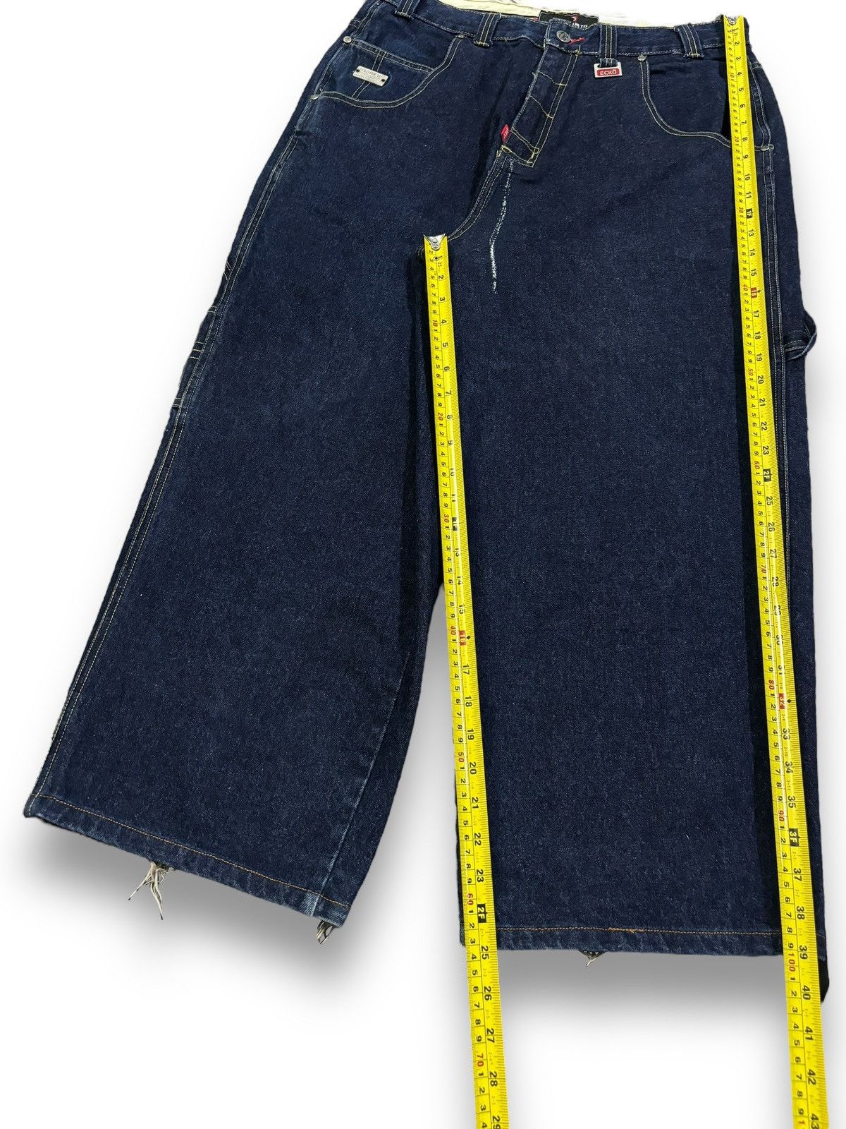 Ecko Unltd. Vintage Ecko Unltd Embroidered Logo Baggy Carpenter Jeans Size US 34 / EU 50 - 18 Thumbnail