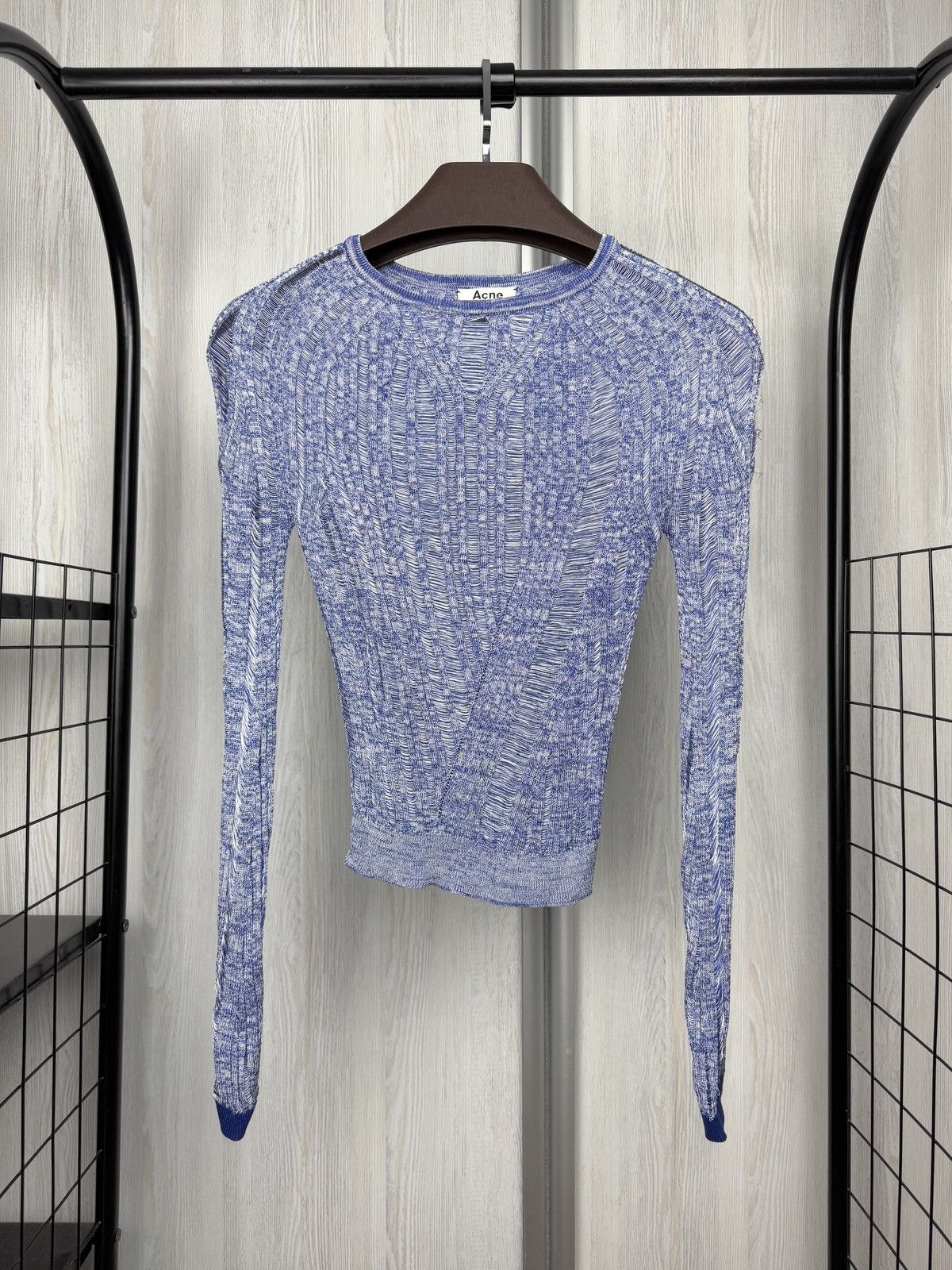 Acne Studios Acne Studios Fitted Slim stretched sweater universal size Size S / US 4 / IT 40 - 1 Thumbnail