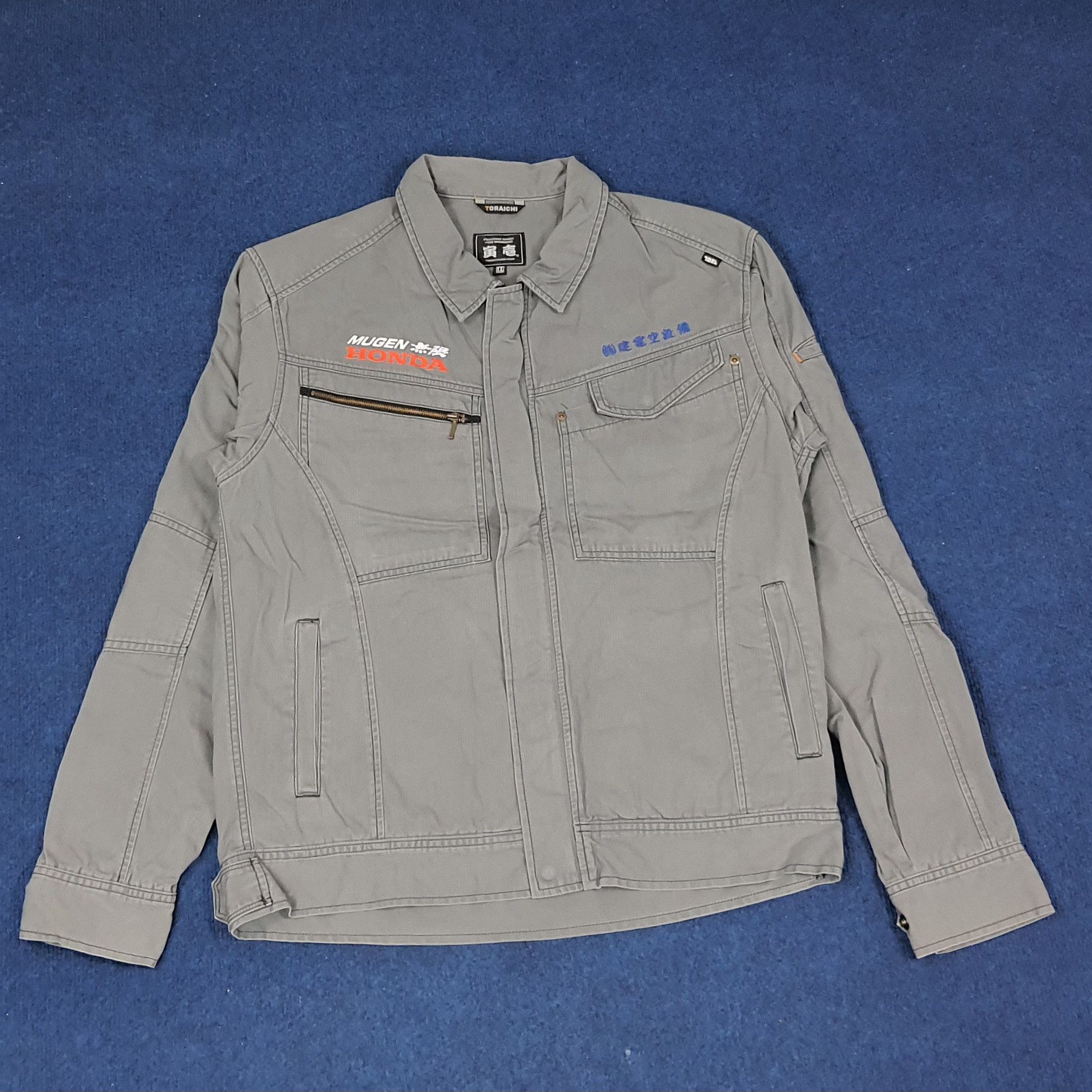 Japanese Brand × Vintage Vintage Mugen Honda Japan Racing Motorsports Jacket C229N19 Size US M / EU 48-50 / 2 - 3 Thumbnail