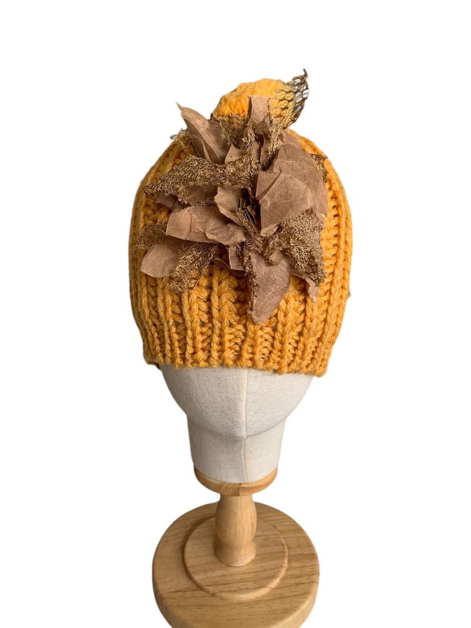 Punk Bondage Style Knitted Beanie Hats