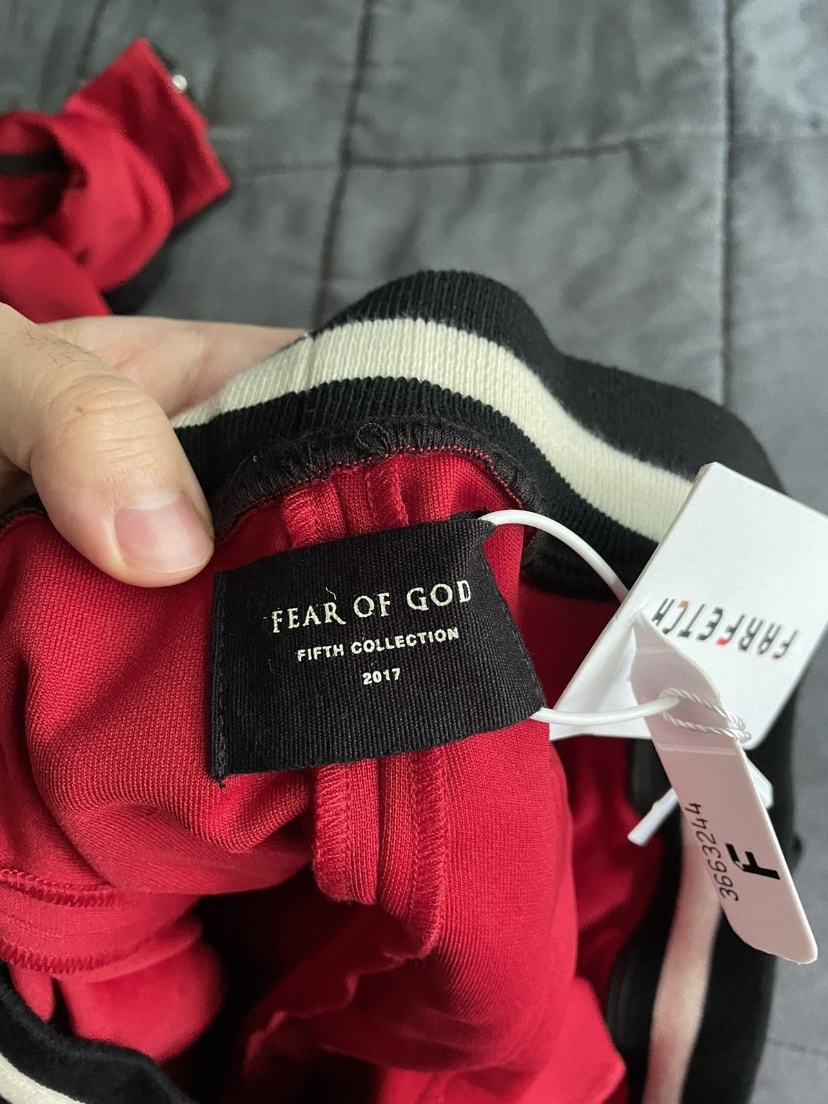 Fear of God Fear of God Fifth Collection Red Tape Joggers Size US 36 / EU 52 - 7 Thumbnail