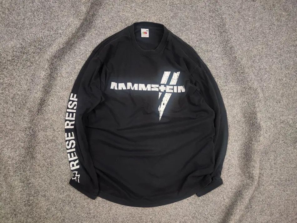 Band Tees Rammstein Reise Vintage Logo Rock Band Long Sleeve Tshirt Size US M / EU 48-50 / 2 - 1 Thumbnail