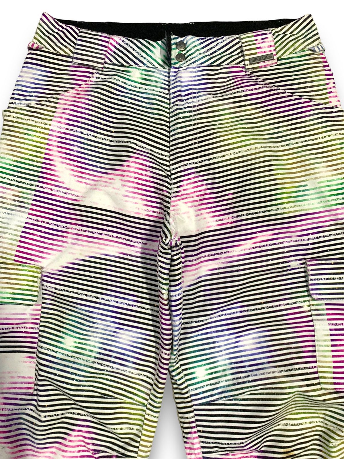 Japanese Brand Grenade “Viva La Grenade” Galaxy Print Snowboarding Pants Size US 34 / EU 50 - 3 Thumbnail