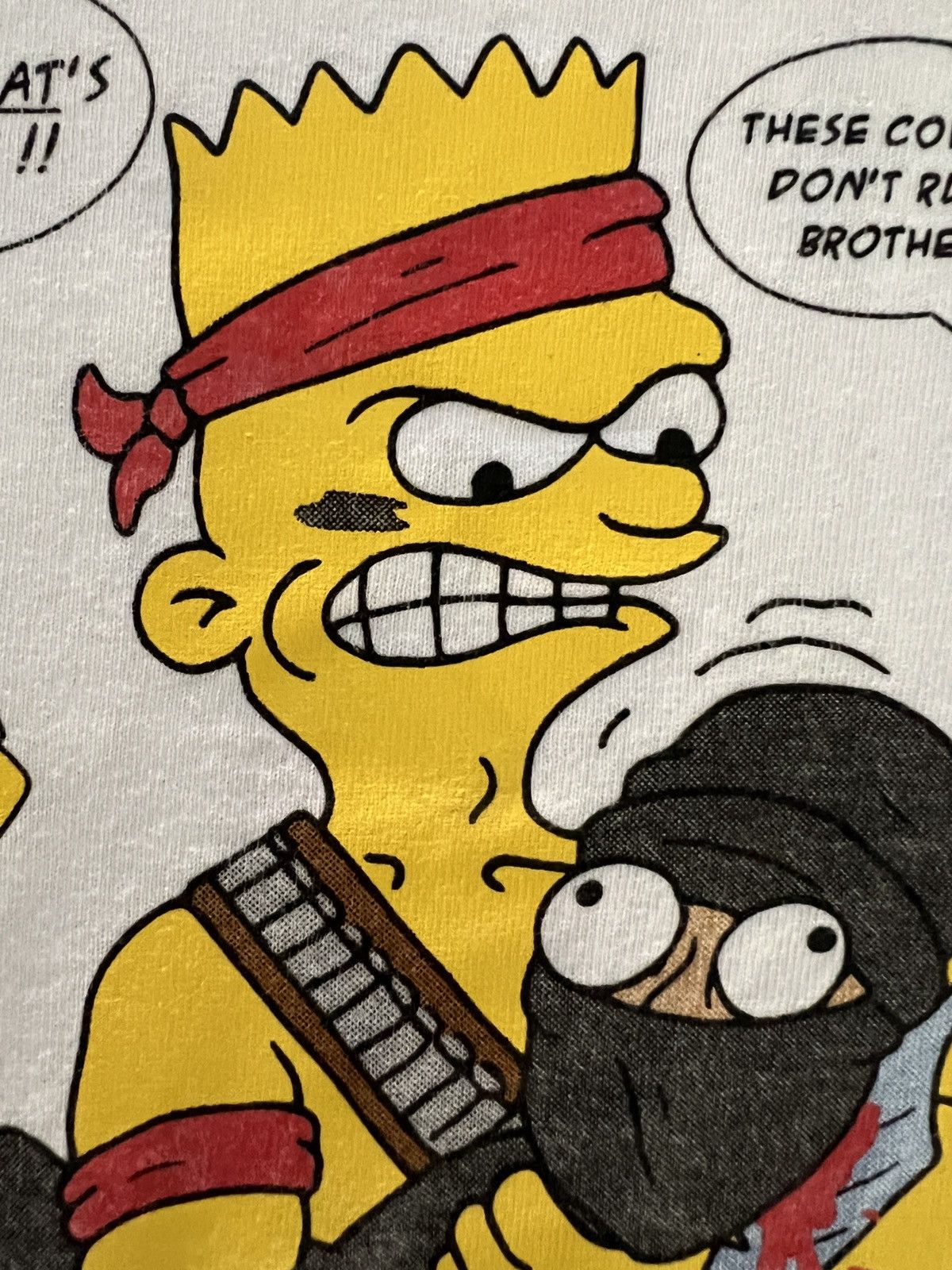 Mishka Rare Bart Simpson Isis Crisis Mishka East War Hulk Hogan Size US S / EU 44-46 / 1 - 3 Thumbnail