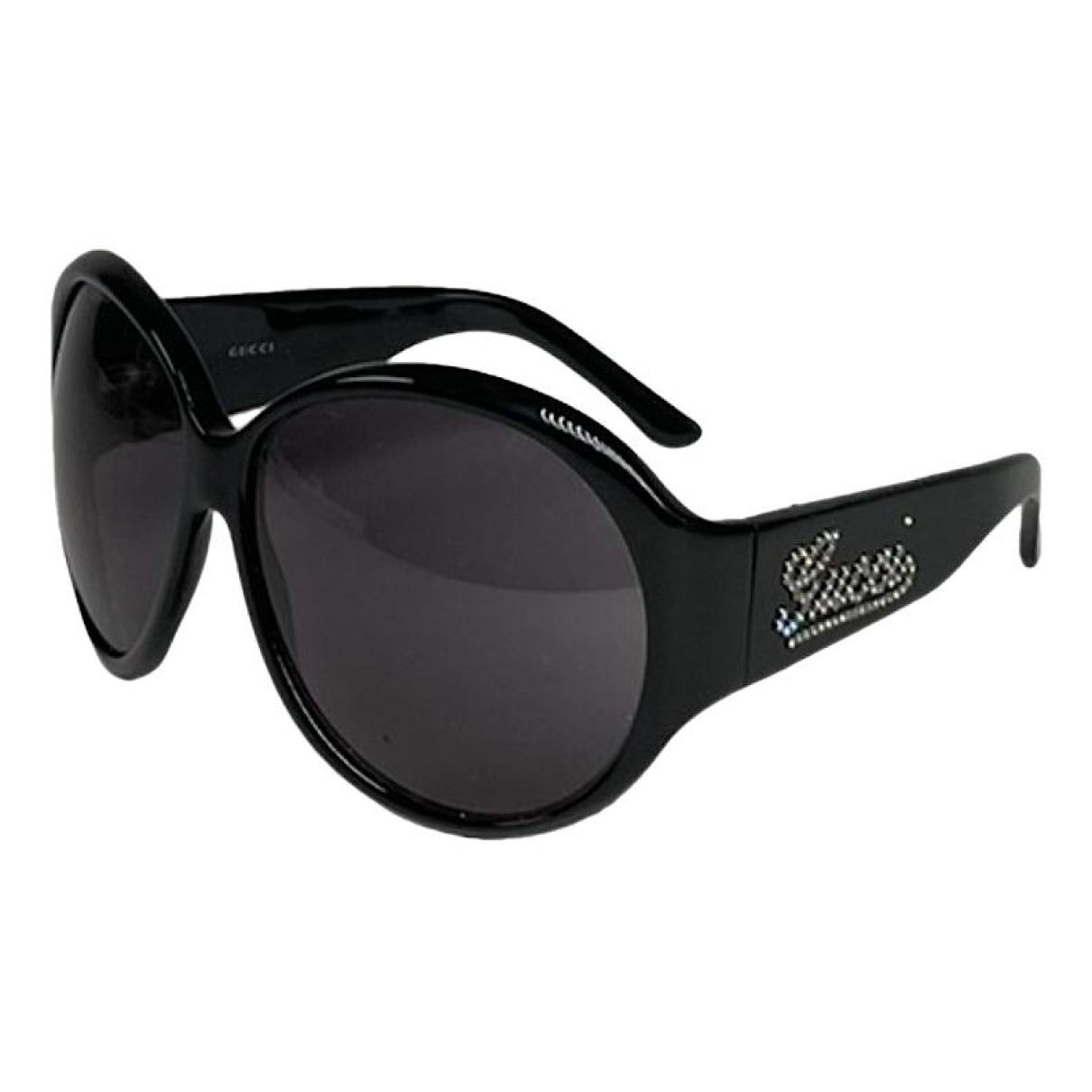 Gucci Black Plastic Sunglasses Size ONE SIZE - 1 Thumbnail