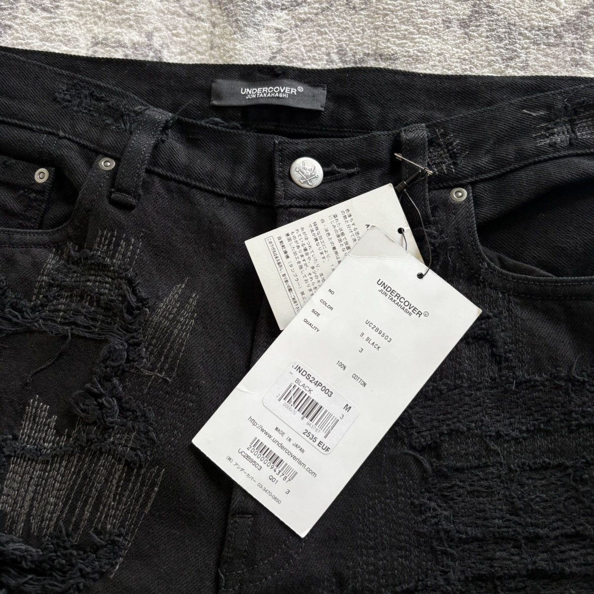 Undercover Undercover for ComplexCon Reissue 85 Denim Jeans Black | 3 Size US 32 / EU 48 - 5 Thumbnail