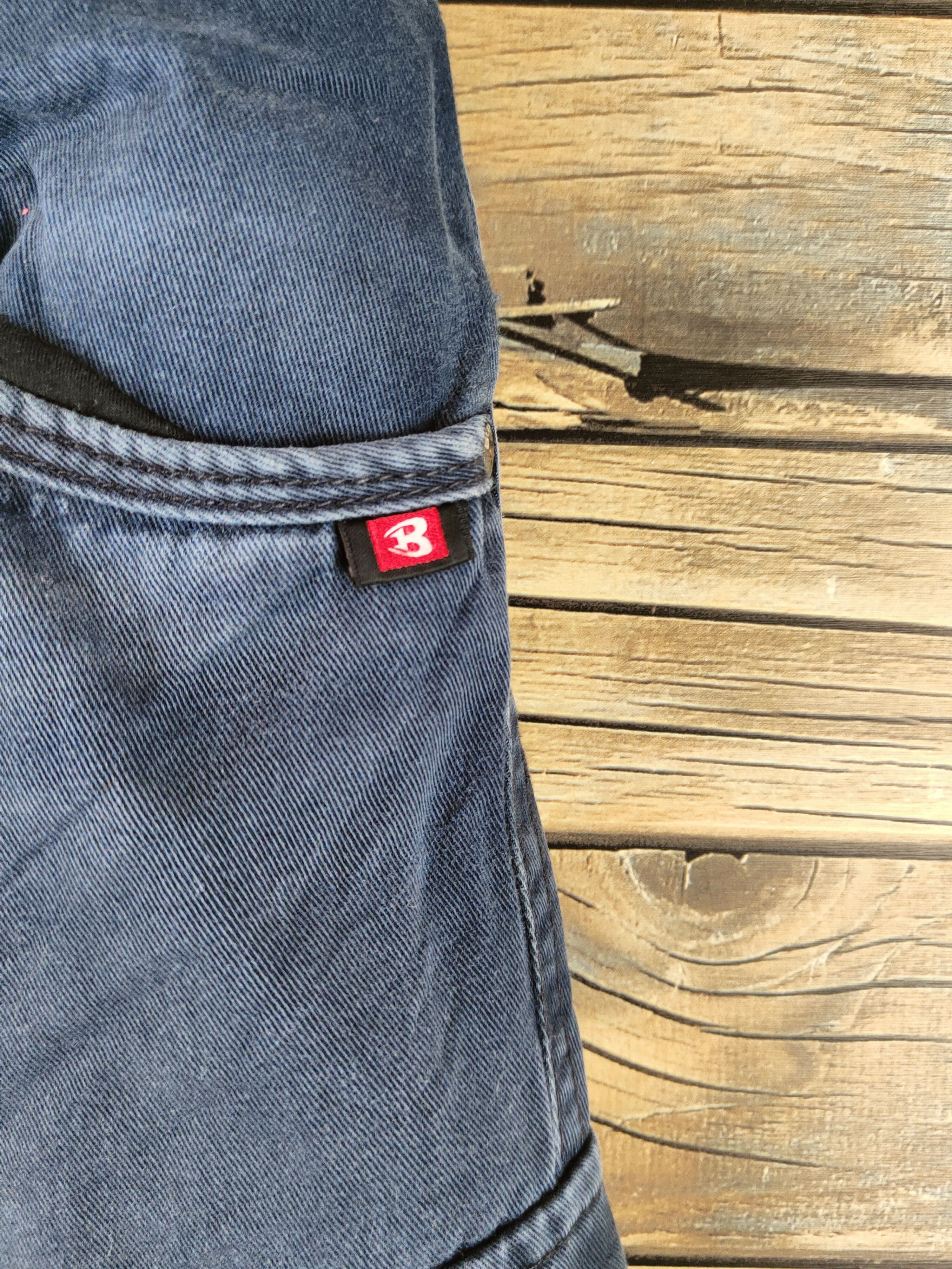 Japanese Brand DL Burtle Dark Blue Multipocket Cargo Pants #46-357 Size US 30 / EU 46 - 2 Thumbnail