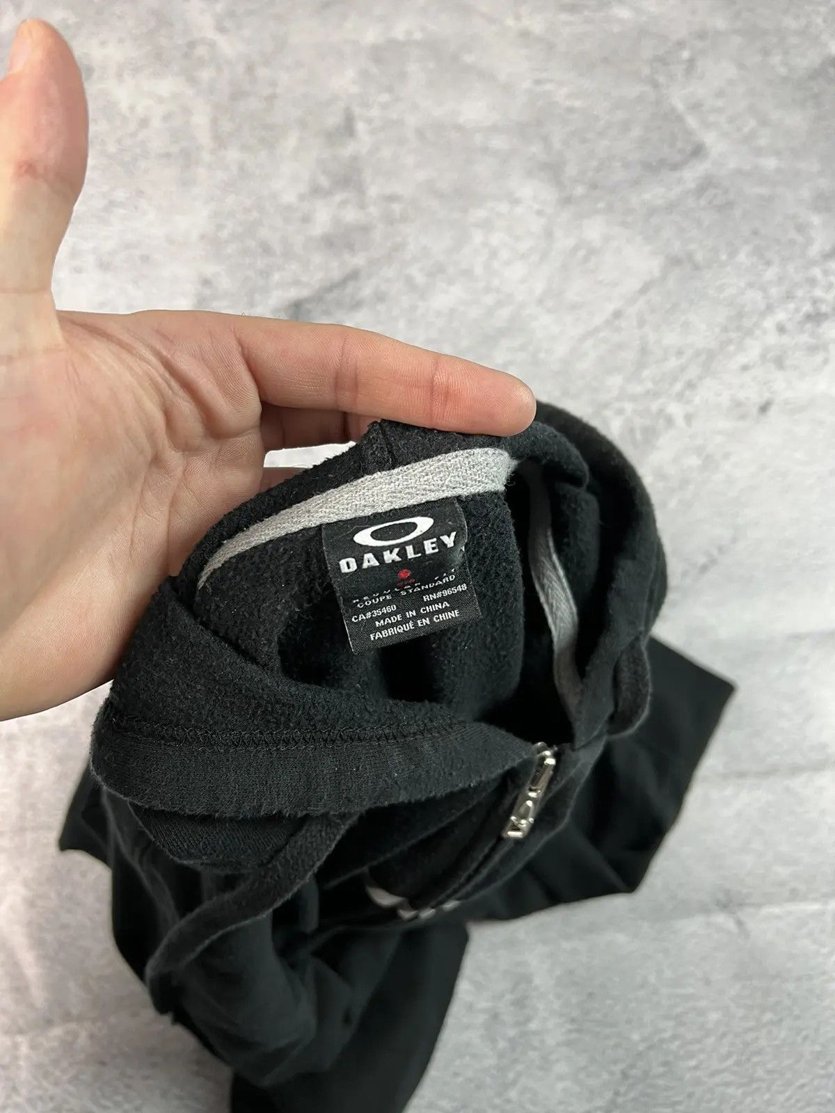 Oakley Oakley big logo full zip hoodie Size US S / EU 44-46 / 1 - 10 Thumbnail