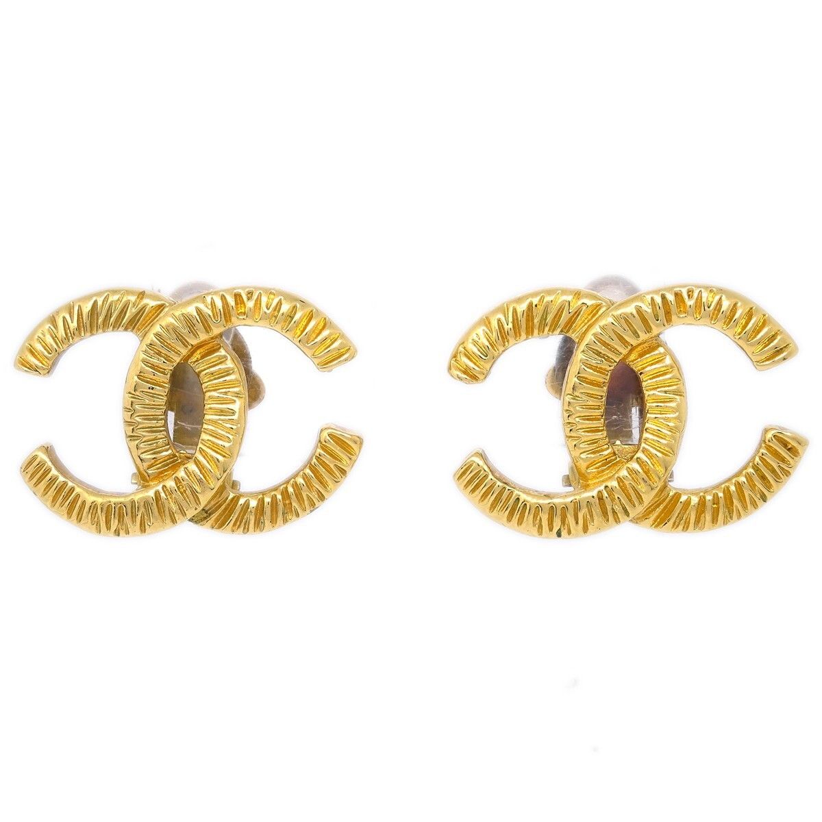 Chanel Chanel CC Clip-On Earrings Metal Size ONE SIZE - 1 Thumbnail