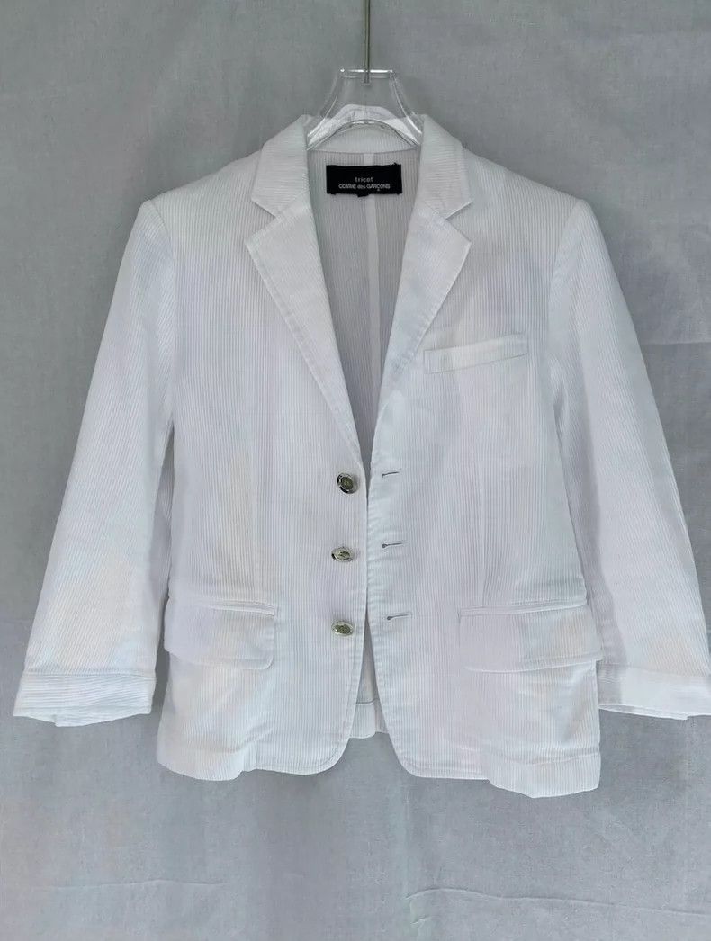 Comme des Garcons Comme des Garcons White suit jacket Size M / US 6-8 / IT 42-44 - 7 Thumbnail