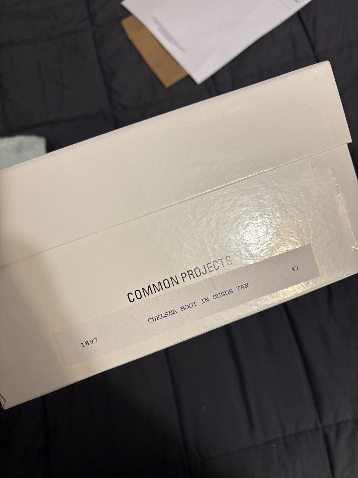 Common Projects COMMON PROJECTS - 41 - SUEDE TAN - MINT Size US 8 / EU 41 - 9 Thumbnail