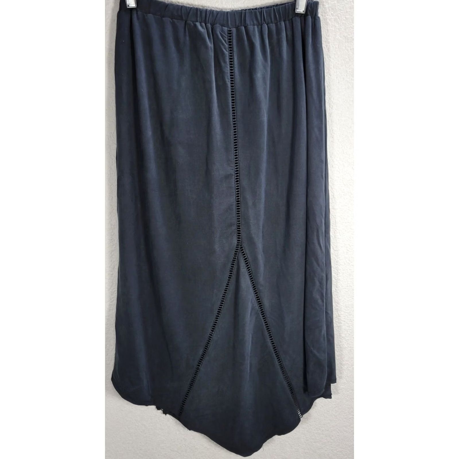 Native Native Outsiders Skirt Long Pull On Asymmetric Pale Black Size M Womens Size 32" / US 10 / IT 46 - 6 Thumbnail