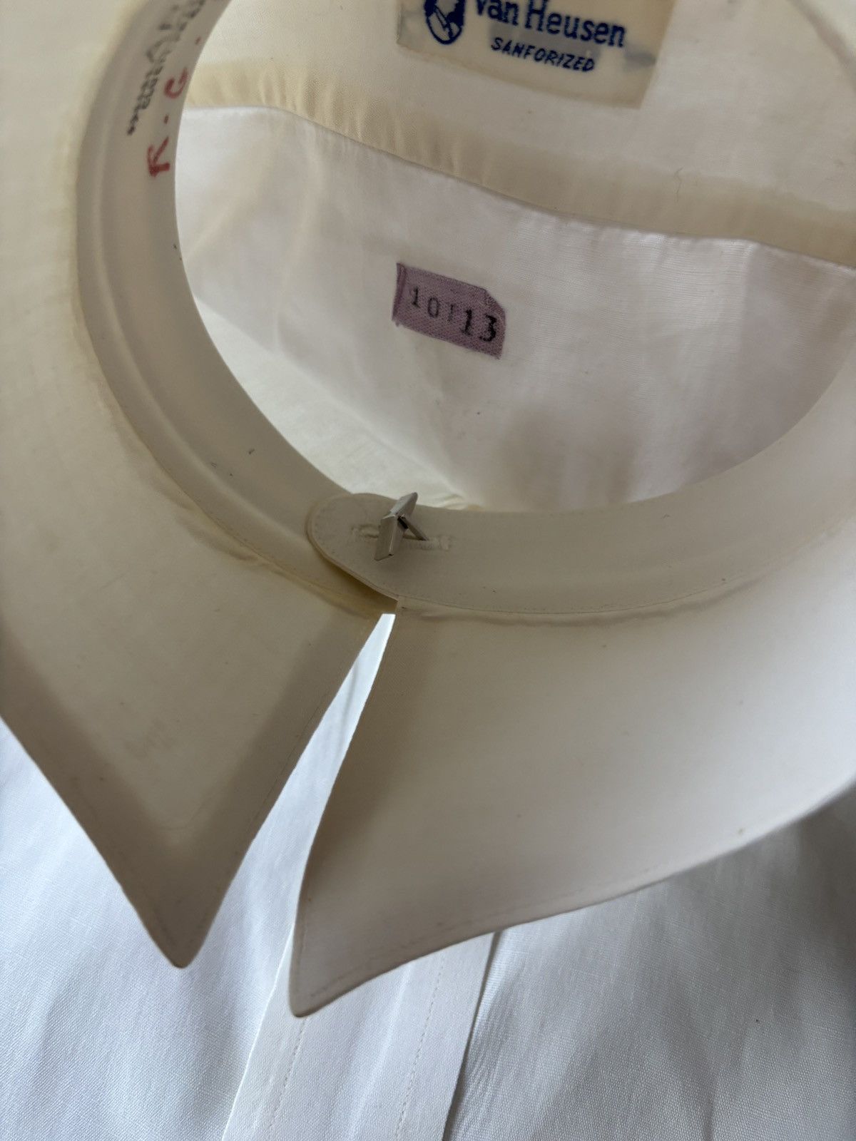 Van Heusen × Vintage 1940s Detachable Collar Shirt Vintage Van Heusen WW2 1930s Size US M / EU 48-50 / 2 - 19 Thumbnail