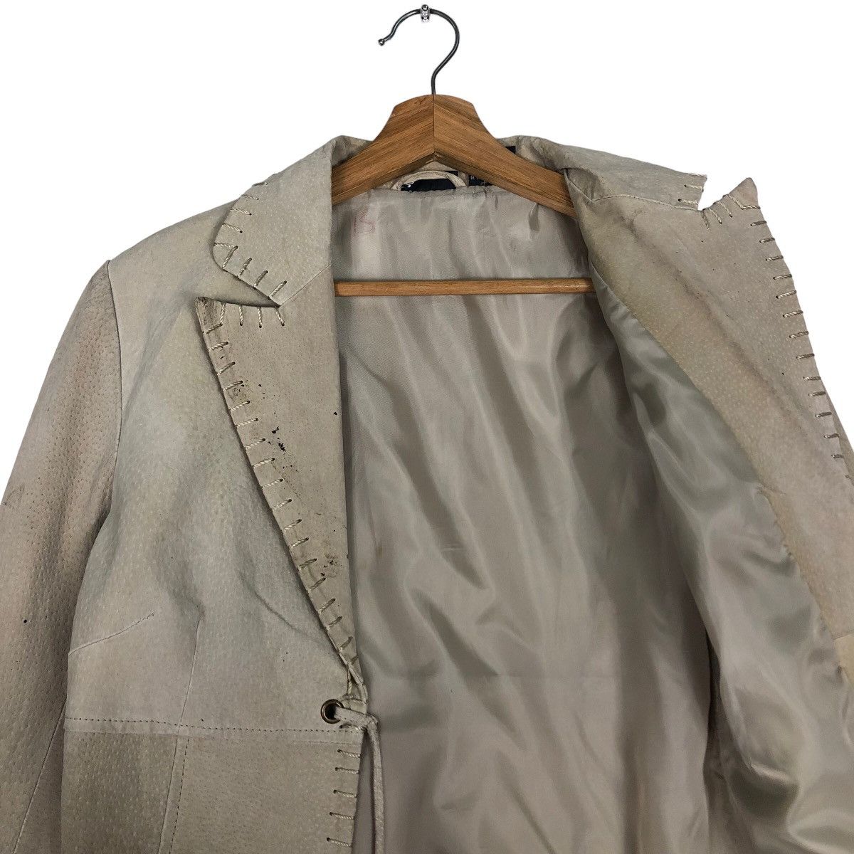 Japanese Brand 🔥Vtg Cowboy Design Leather Jacket Union Made Joe Boxer Size US M / EU 48-50 / 2 - 10 Thumbnail