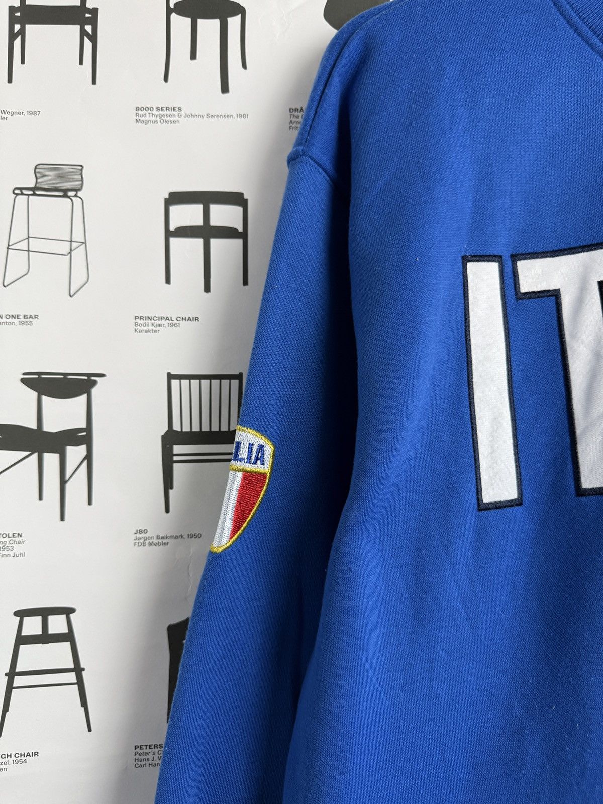 Other Vintage y2k Italy spellout logo zip sweatshirt XL blockcore Size US XL / EU 56 / 4 - 4 Thumbnail