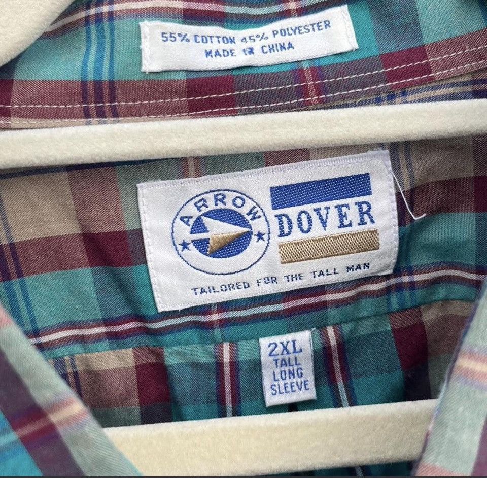 Chaps Y2K Chaps and Dover Lot Of 2 Plaid Button-Down Shirt XXL Size US XXL / EU 58 / 5 - 3 Thumbnail