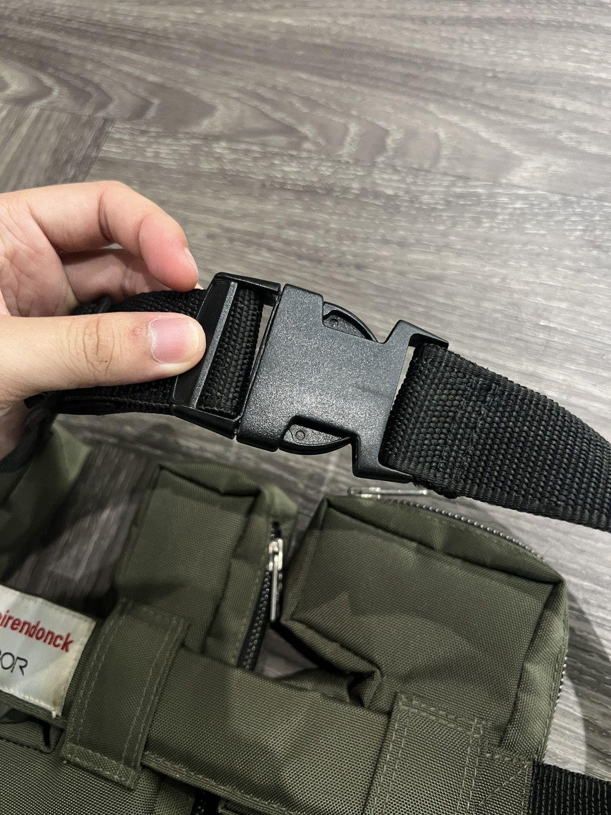 Walter Van Beirendonck AW10 Walter Van Beirendonck x Chris Tibor Fly Belt Bag Size ONE SIZE - 4 Thumbnail