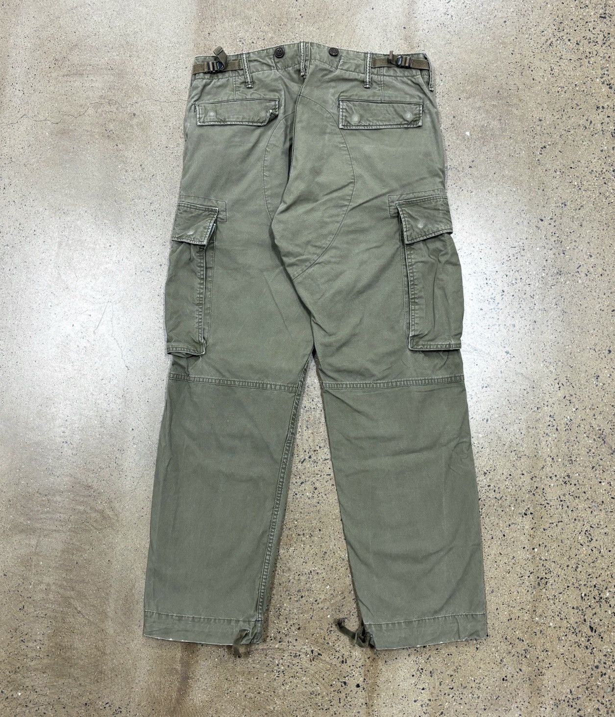 RRL Ralph Lauren Double RL RRL Canvas Surplus Cargo Pants Size US 31 - 2 Thumbnail