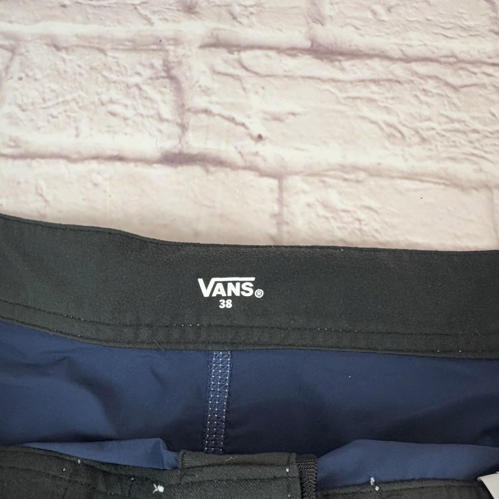 Vans Vans Board Shorts Mens 38 Blue Checkered Surf Quick Dry Trunks Size US 38 / EU 54 - 4 Thumbnail