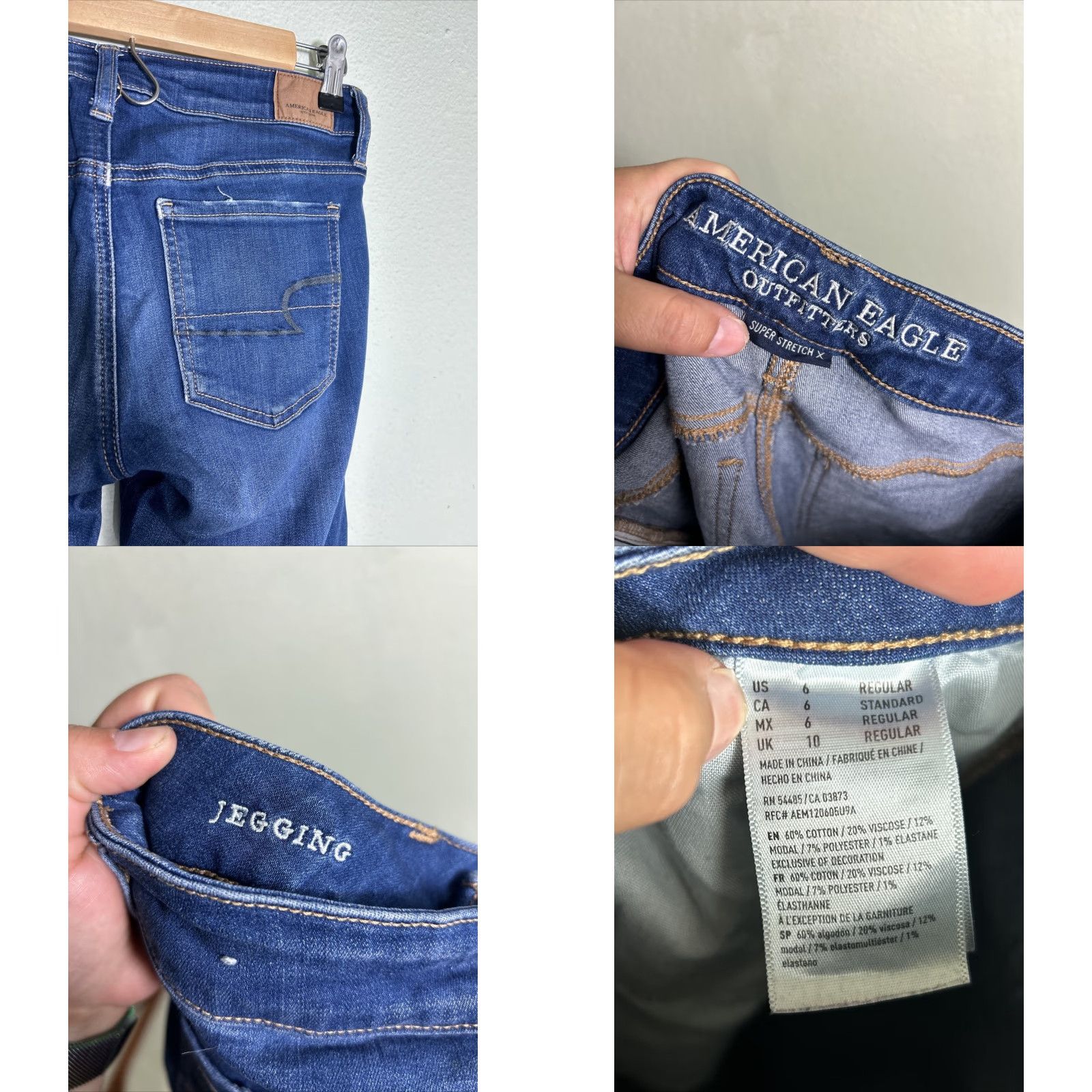 American Eagle Outfitters **American Eagle Outfitters Women Size 6 Darkwash Skinny Jeans 27x29** User: American Eagle Outfitters Women Size 6 Darkwash Skinny Jeans 27x29 Size 30" / US 8 / IT 44 - 9 Thumbnail