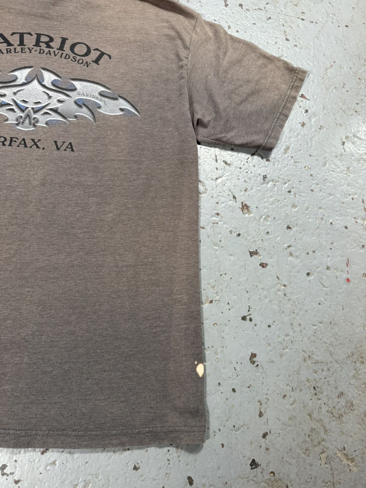 Harley Davidson Vintage Ash Grey Neo Tribal Harley Davidson Tee Size US L / EU 52-54 / 3 - 6 Thumbnail